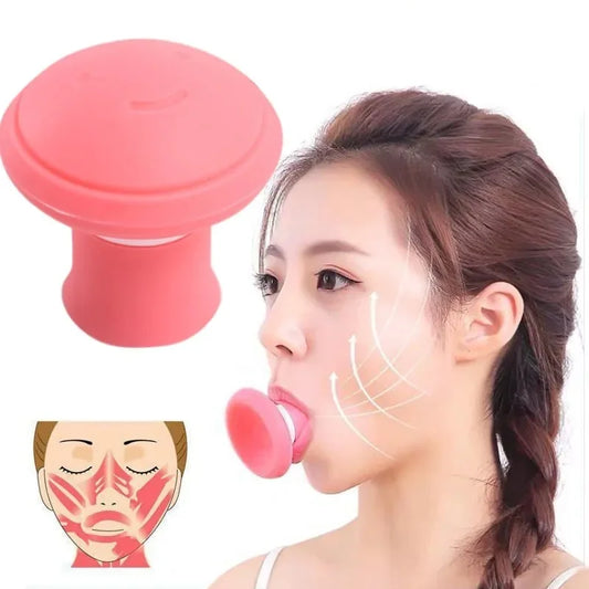 Silica Gel Mouth Jaw Exerciser - V Face Slimming Tool